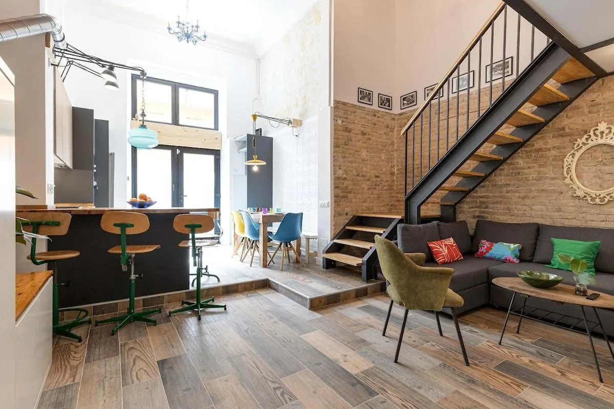 Concordia - Beautiful Flat, Spacious, Central 4 Rooms , 2 Bath Barcelona 0*,  Spanje
